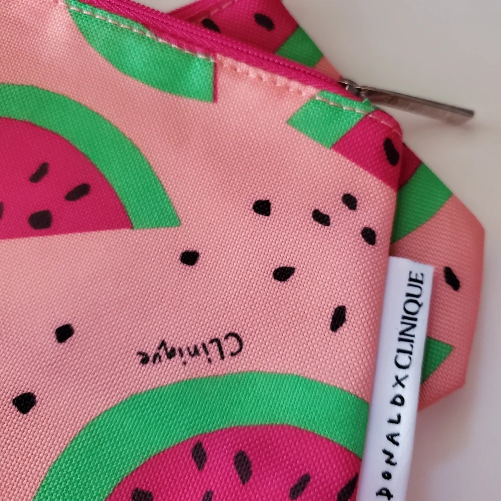 Set Of 2 Clinique & Donald Robertson Collab Cosmetics Bags